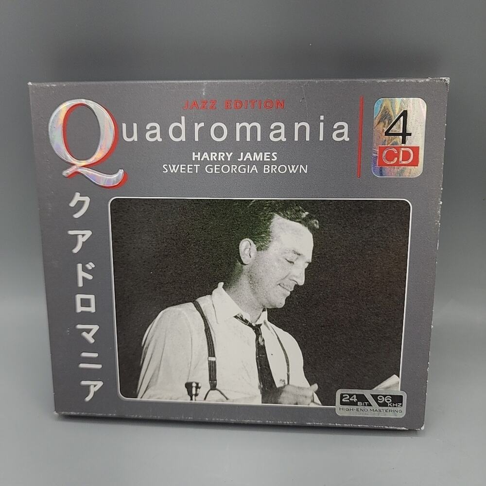 Quadromania: Harry James Sweet Georgia Brown Jazz Edition, 4 CD Disc Set